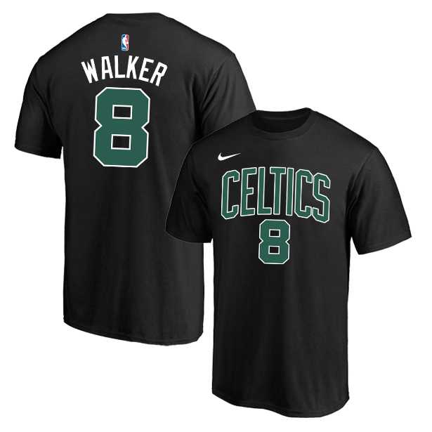 Boston Celtics 8 Kemba Walker Black Nike T-Shirt,We sell and wholesale Boston Celtics 8 Kemba Walker Black Nike T-Shirt on line form chian!